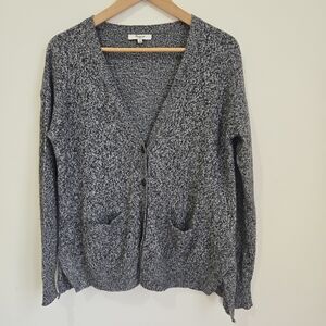 Madewell Women’s Heathered Grey Cardigan Size Small